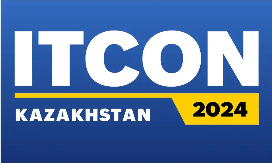 ITCON 2024 Kazakhstan label logo