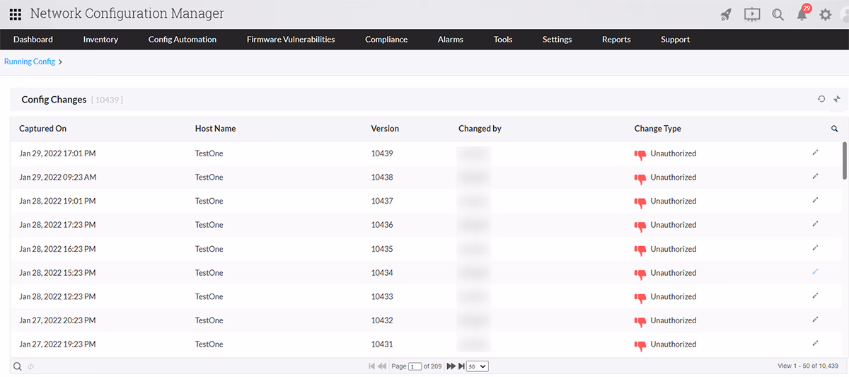 Real-time-change-tracking